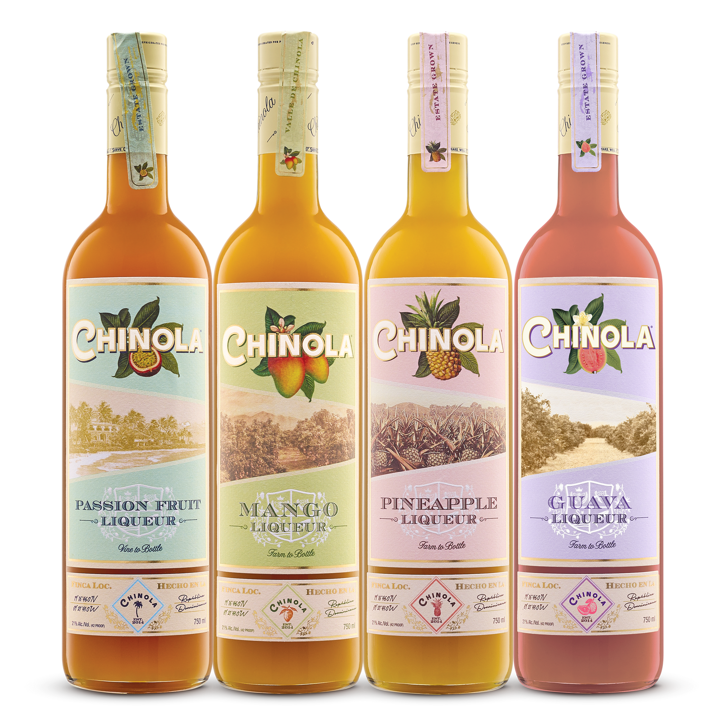 The Chinola Tropical Bundle 4-pack